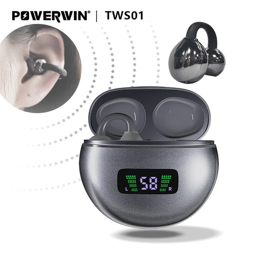 PowerWin TWS01 Headphones Open-Ear Clip Bluetooth