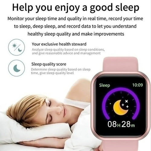 Multifunctional Smart Watch Men Women Bluetooth Connected Phone Music